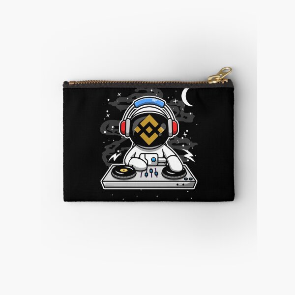Item preview, Astronaut DJ Binance BNB Coin To The Moon Crypto Token Cryptocurrency Blockchain Wallet HODL designed and sold by AriellaGross.