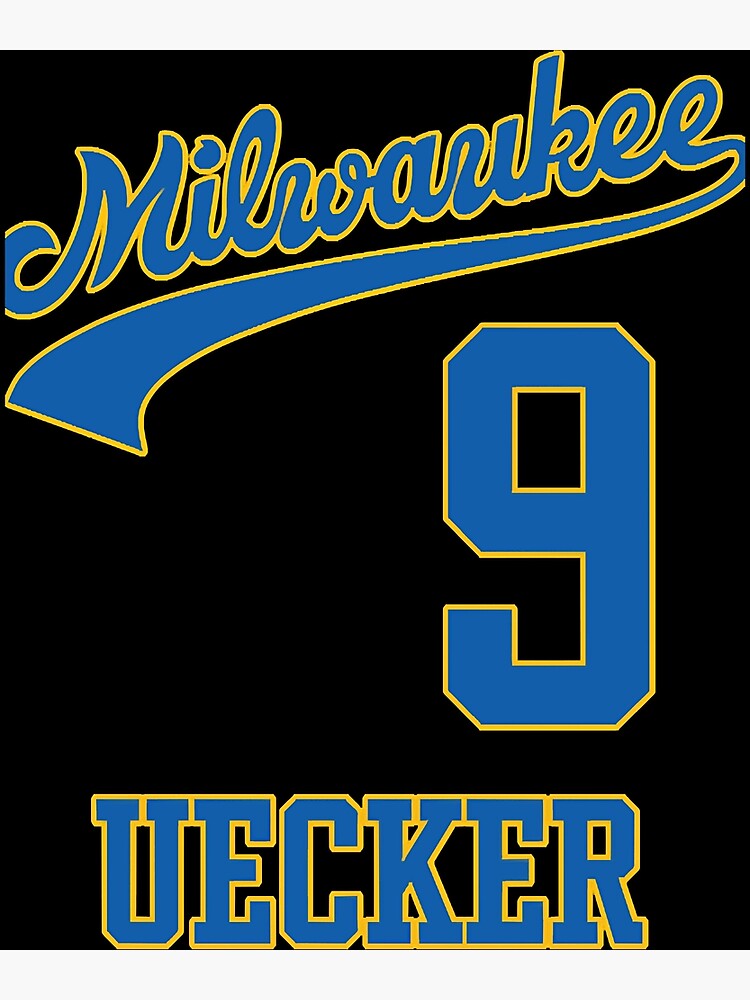“Retro Bob Uecker Baseball Jersey Tribute Classic” Poster for Sale by