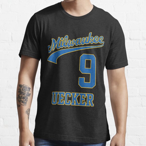 Retro Bob Uecker Baseball Jersey Tribute Long Sleeve T-Shirt
