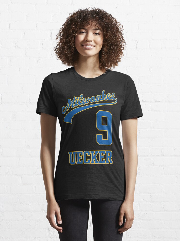 Retro Bob Uecker Baseball Jersey Tribute Women's T-Shirt