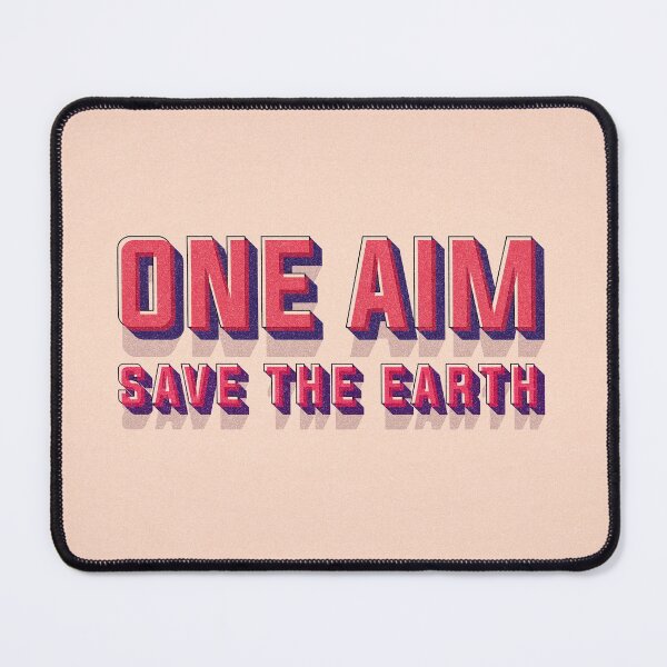 Item preview, ONE AIM - Save the Earth designed and sold by Hell-Prints.