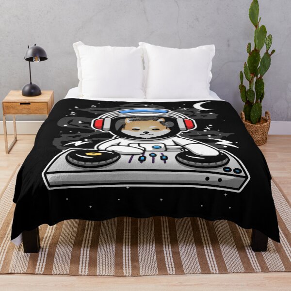 Item preview, Astronaut DJ Dogelon Mars ELON Coin To The Moon Crypto Token Cryptocurrency Blockchain Wallet HODL designed and sold by AriellaGross.