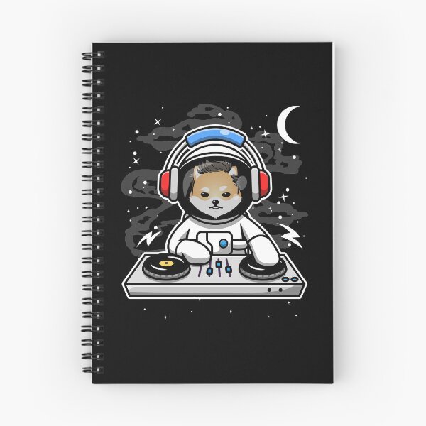 Item preview, Astronaut DJ Dogelon Mars ELON Coin To The Moon Crypto Token Cryptocurrency Blockchain Wallet HODL designed and sold by AriellaGross.