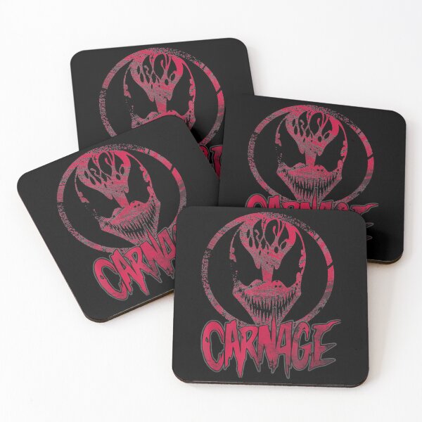 Item preview, Carnage Single Coated Red Painted Face Logo Graphic  designed and sold by KarenFishers.