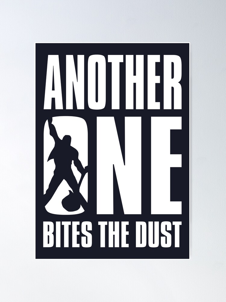 Another one bites the dust Sticker for Sale by Stickkersbys