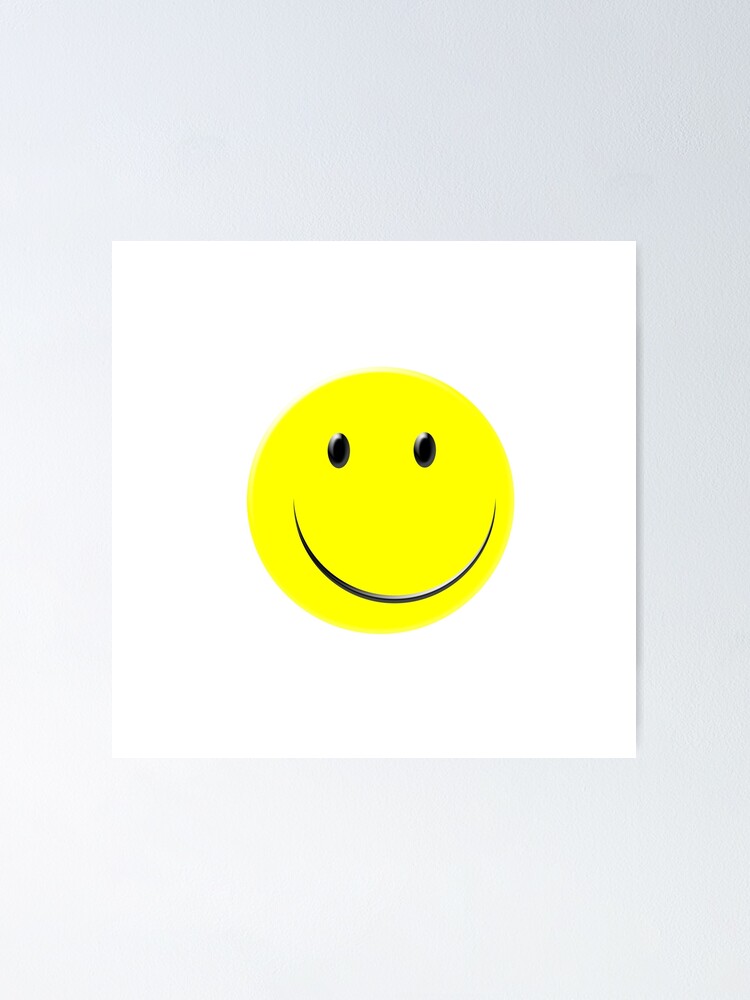 "Smiley face" Poster for Sale by sajeevcpillai Redbubble