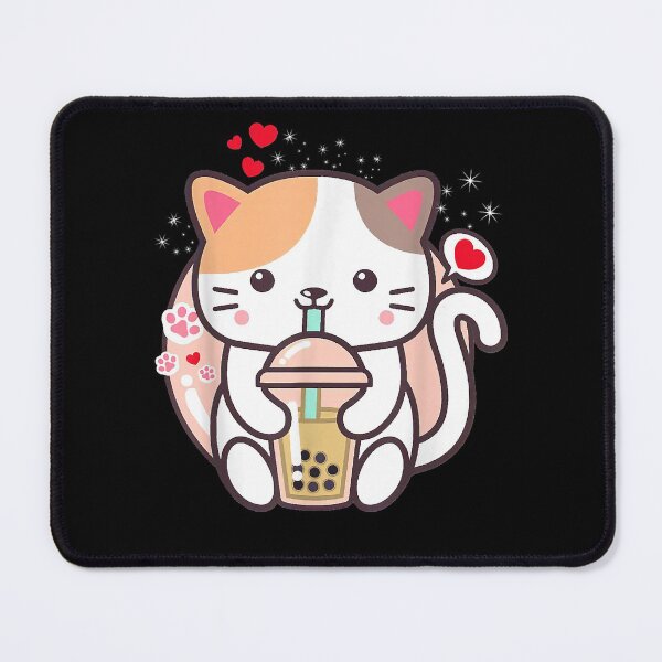 Item preview, Cat Boba Tea Bubble Tea Kawaii Anime Japanese Neko Girl Teen designed and sold by KarenFishers.