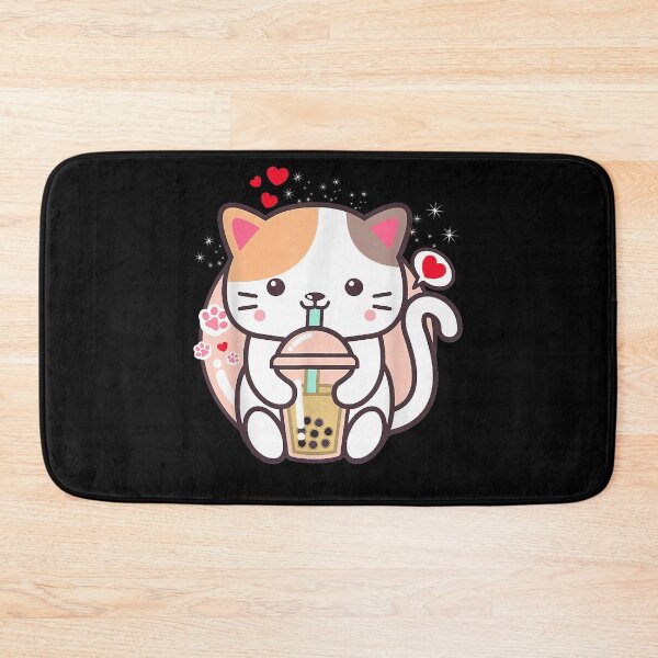 Item preview, Cat Boba Tea Bubble Tea Kawaii Anime Japanese Neko Girl Teen designed and sold by KarenFishers.