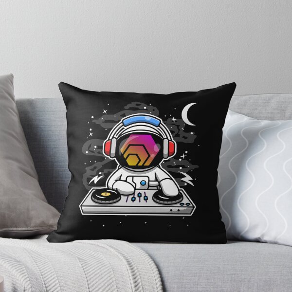 Item preview, Astronaut DJ HEX Coin To The Moon Crypto Token Cryptocurrency Blockchain Wallet HODL designed and sold by AriellaGross.