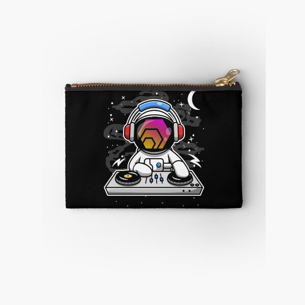 Item preview, Astronaut DJ HEX Coin To The Moon Crypto Token Cryptocurrency Blockchain Wallet HODL designed and sold by AriellaGross.