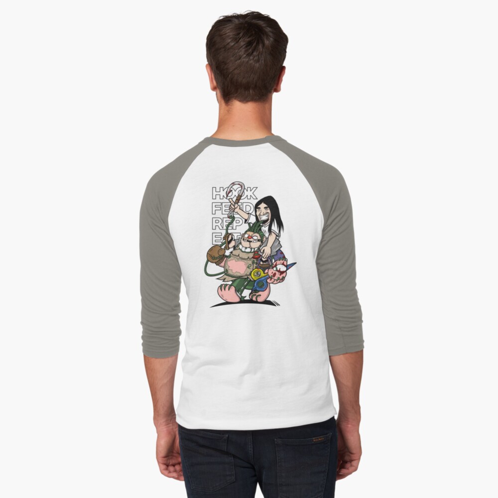 Item preview, Baseball ¾ Sleeve T-Shirt designed and sold by chanong.