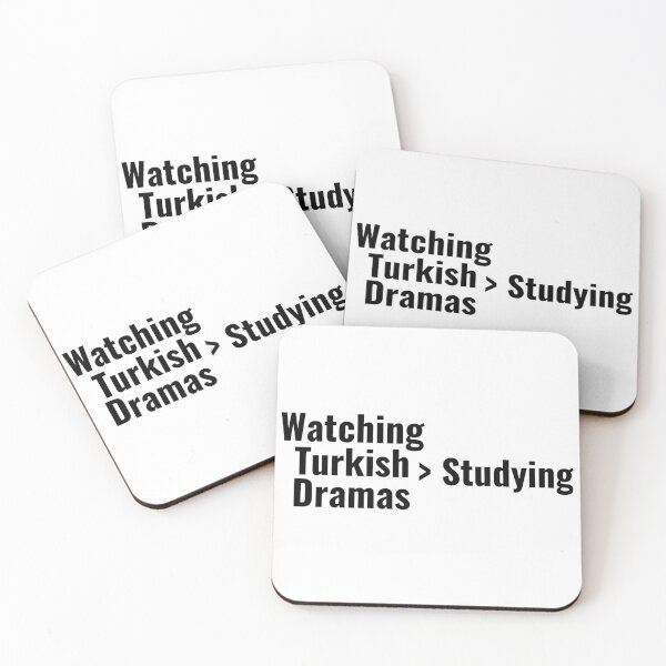 Item preview, Watching Turkish Dramas > Studying designed and sold by Edenjodie.