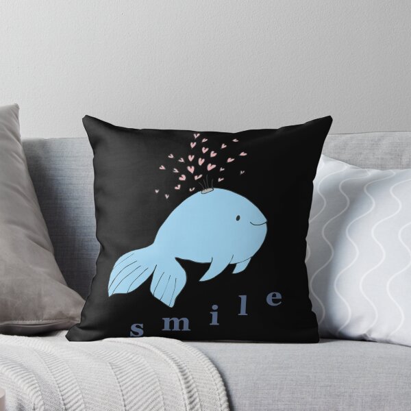 Item preview, Fish smile hearts designed and sold by Veki5.