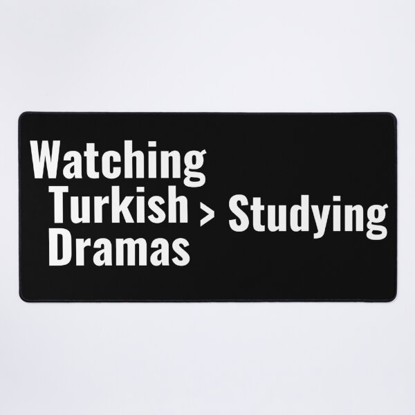 Item preview, Watching Turkish Dramas > Studying designed and sold by Edenjodie.