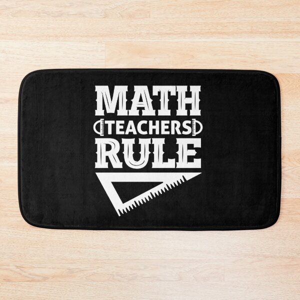 Item preview, Math Teachers Rule designed and sold by AuroraApparel.