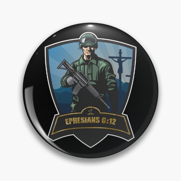 Aperçu de l'œuvre Soldat pour Dieu créée et vendue par SaintGraphix.