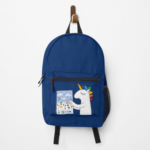 Item preview, Unicorn opens his advent calendar designed and sold by LaDaDi.