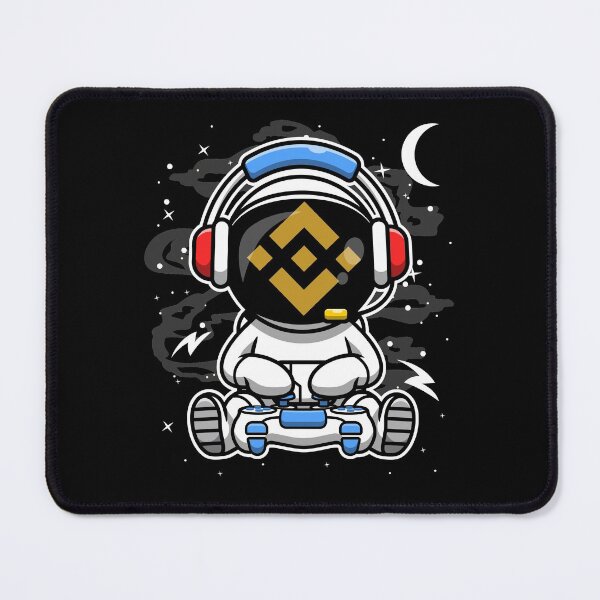 Item preview, Astronaut Gamer Binance BNB Coin To The Moon Crypto Token Blockchain Cryptocurrency Wallet HODL designed and sold by JaxonBrown.