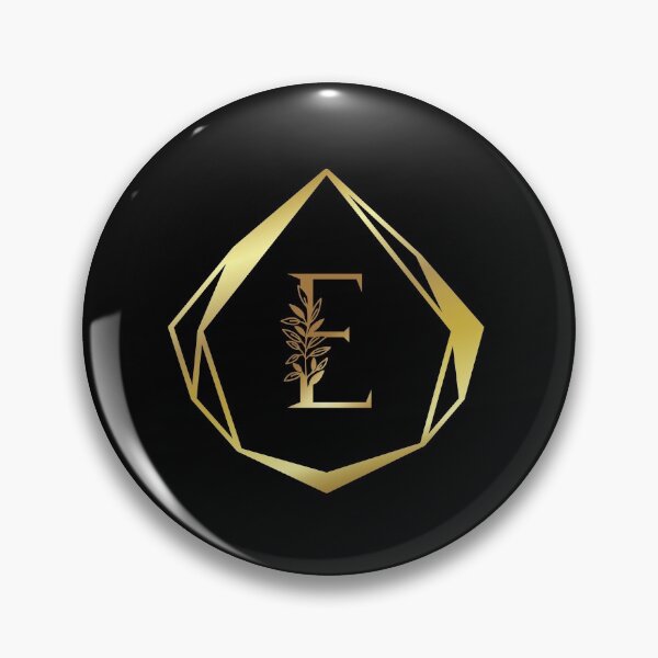 Item preview, Gold Monogram Letter E | English Alphabet Series  designed and sold by BYNANA80.