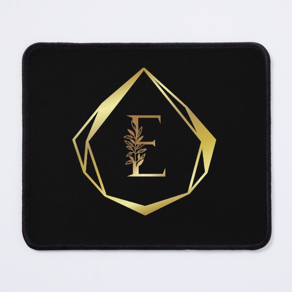 Item preview, Gold Monogram Letter E | English Alphabet Series  designed and sold by BYNANA80.