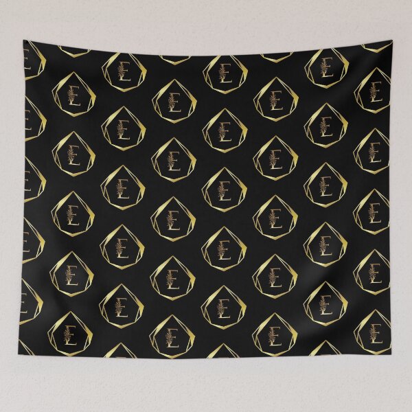 Item preview, Gold Monogram Letter E | English Alphabet Series  designed and sold by BYNANA80.