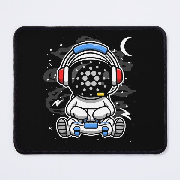 Item preview, Astronaut Gamer Cardano ADA Coin To The Moon Crypto Token Blockchain Cryptocurrency Wallet HODL designed and sold by JaxonBrown.