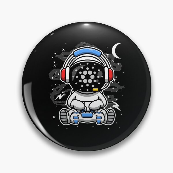 Item preview, Astronaut Gamer Cardano ADA Coin To The Moon Crypto Token Blockchain Cryptocurrency Wallet HODL designed and sold by JaxonBrown.