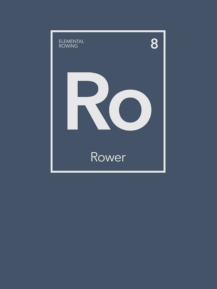 Thumbnail 7 of 7, Oversized T-Shirt, Elemental Rowing - Basic Rower designed and sold by WorkingWalrus.