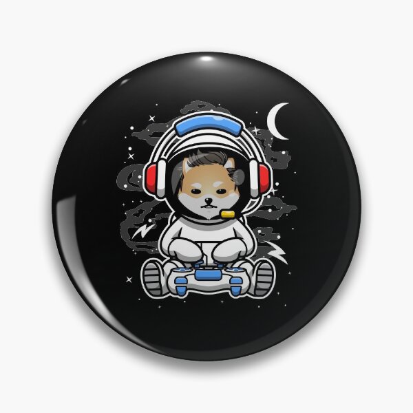 Item preview, Astronaut Gamer Dogelon Mars ELON Coin To The Moon Crypto Token Blockchain Cryptocurrency Wallet HODL designed and sold by JaxonBrown.
