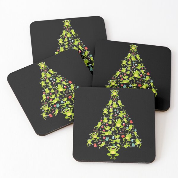 Item preview, Frogs Christmas Tree Animal Xmas PJs Pajamas Women Men Kids designed and sold by Vavilovvladimir.