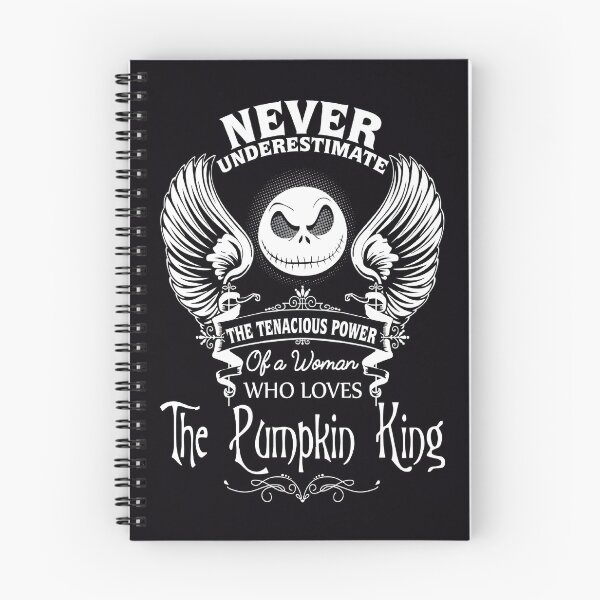 Item preview, Nightmare Before Christmas Never Underestimate The Tenacious Power Of A Woman Who Loves The Pumpkin King designed and sold by CaliforniaStore.