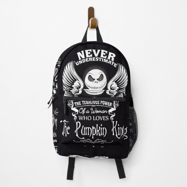 Item preview, Nightmare Before Christmas Never Underestimate The Tenacious Power Of A Woman Who Loves The Pumpkin King designed and sold by CaliforniaStore.