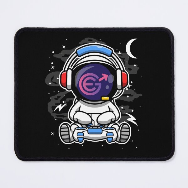 Item preview, Astronaut Gamer Evergrow EGC Coin To The Moon Crypto Token Blockchain Cryptocurrency Wallet HODL designed and sold by JaxonBrown.