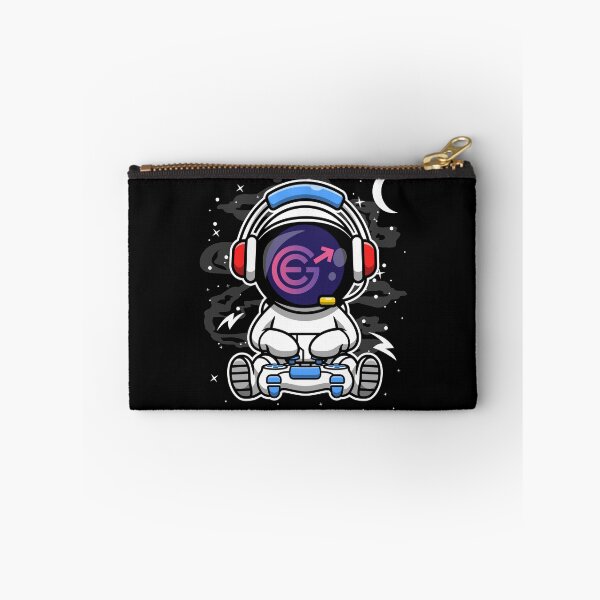 Item preview, Astronaut Gamer Evergrow EGC Coin To The Moon Crypto Token Blockchain Cryptocurrency Wallet HODL designed and sold by JaxonBrown.