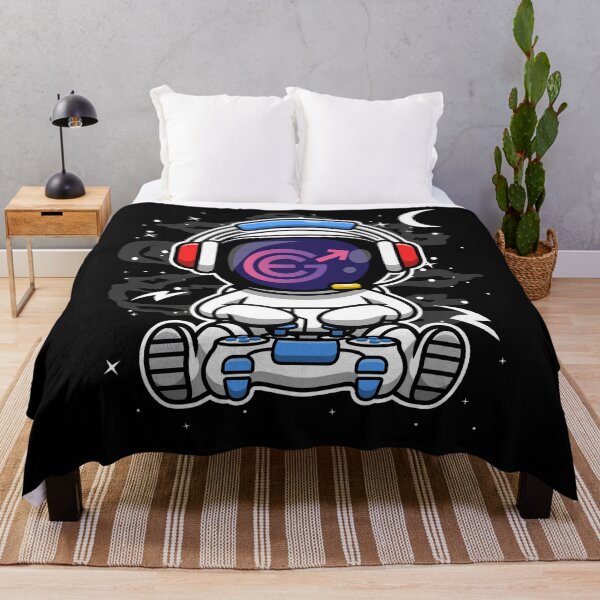 Item preview, Astronaut Gamer Evergrow EGC Coin To The Moon Crypto Token Blockchain Cryptocurrency Wallet HODL designed and sold by JaxonBrown.