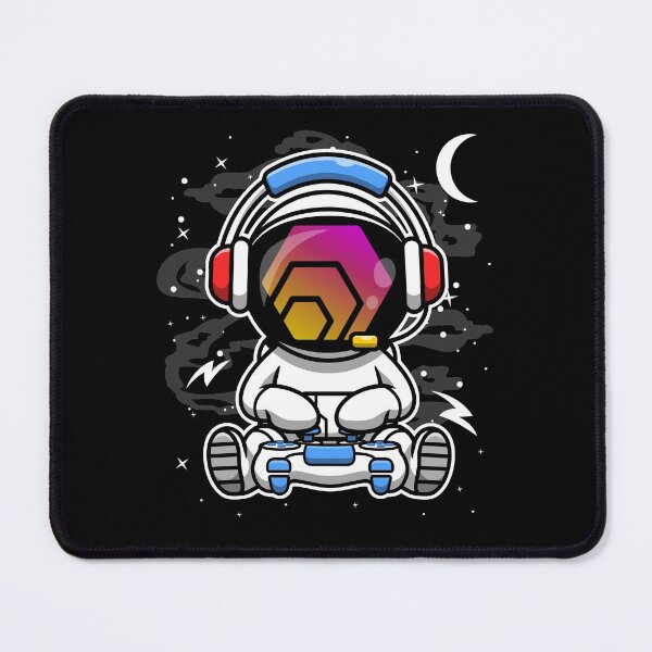Item preview, Astronaut Gamer HEX Coin To The Moon HEX Crypto Token Blockchain Cryptocurrency Wallet HODL designed and sold by JaxonBrown.