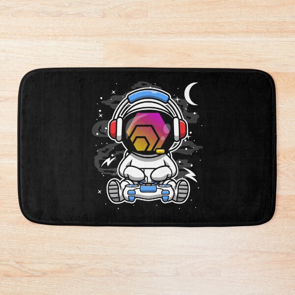 Item preview, Astronaut Gamer HEX Coin To The Moon HEX Crypto Token Blockchain Cryptocurrency Wallet HODL designed and sold by JaxonBrown.