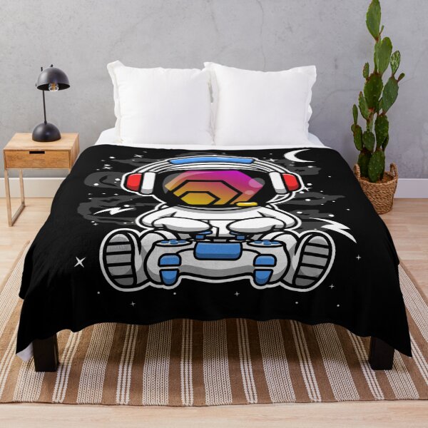 Item preview, Astronaut Gamer HEX Coin To The Moon HEX Crypto Token Blockchain Cryptocurrency Wallet HODL designed and sold by JaxonBrown.