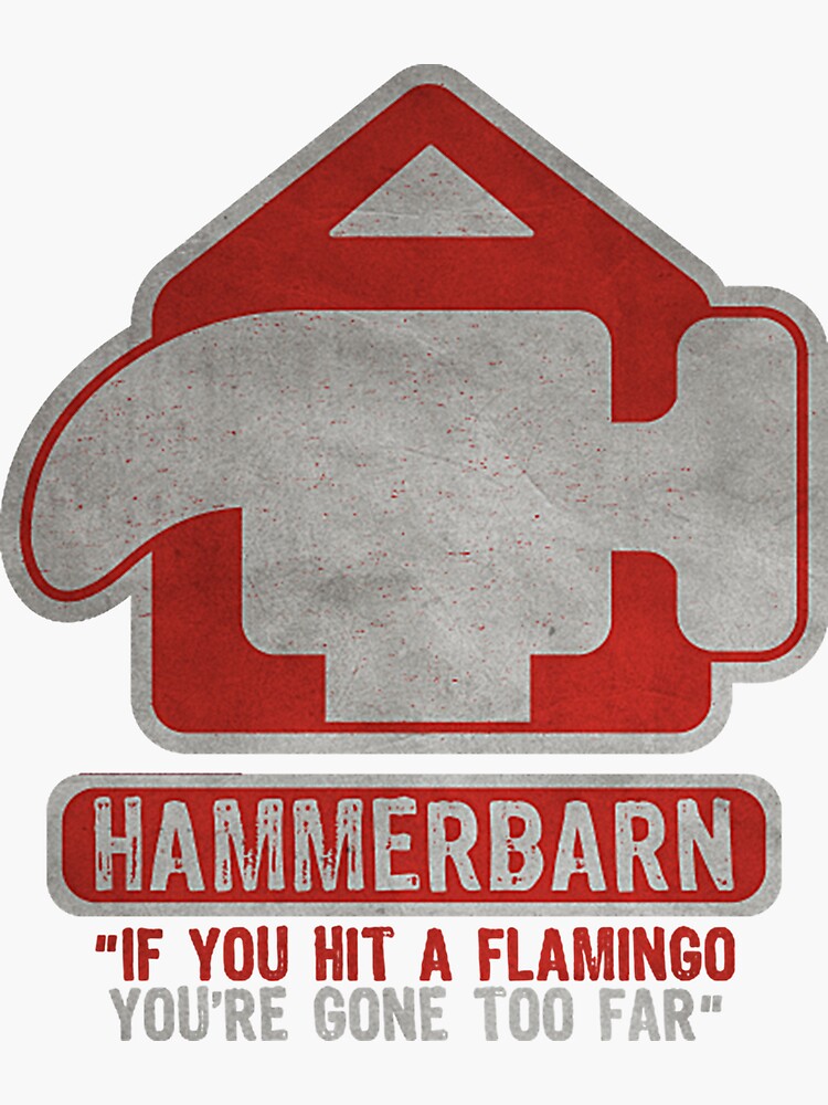 Hammerbarn from Bluey Sticker for Sale by PearCharger