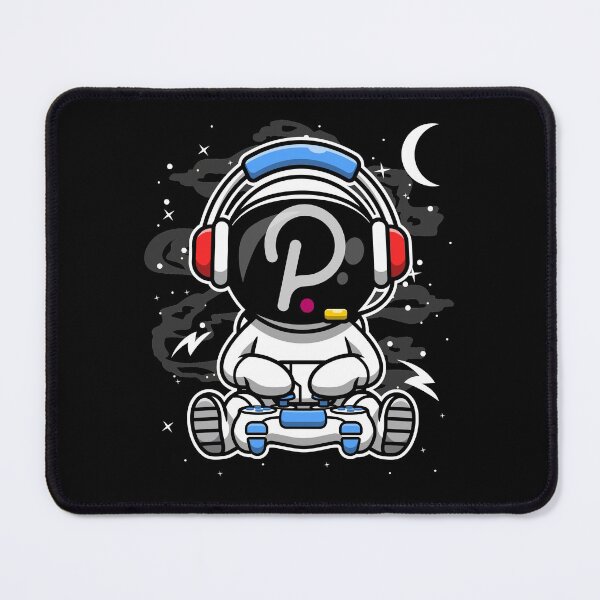 Item preview, Astronaut Gamer Polkadot DOT Coin To The Moon Crypto Token Blockchain Cryptocurrency Wallet HODL designed and sold by JaxonBrown.