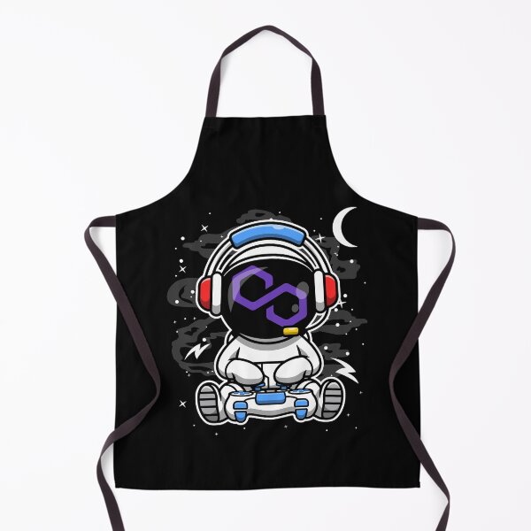 Item preview, Astronaut Gamer Polygon Matic Coin To The Moon Crypto Token Blockchain Cryptocurrency Wallet HODL designed and sold by JaxonBrown.