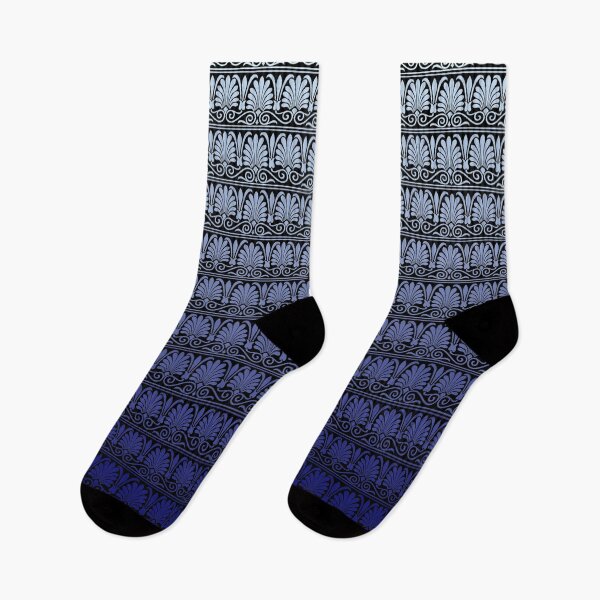 Item preview, Ancient Greek motif pattern blue edition. designed and sold by angelisart.