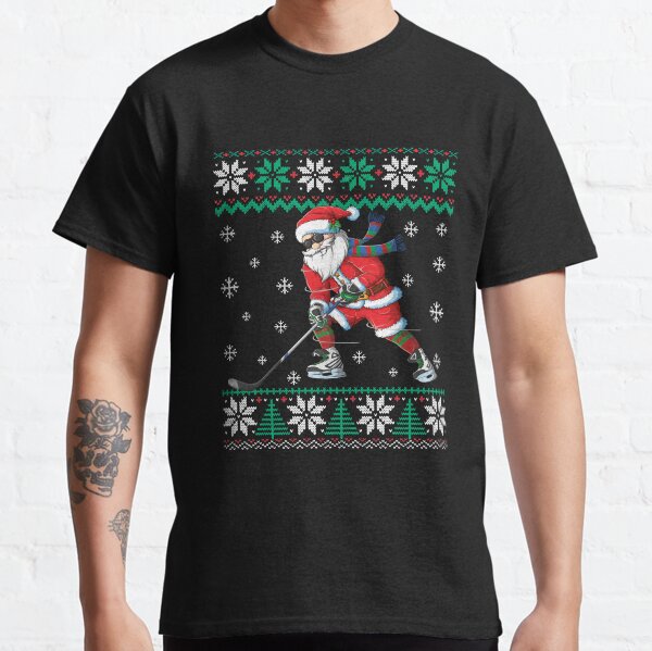 hockey christmas shirt