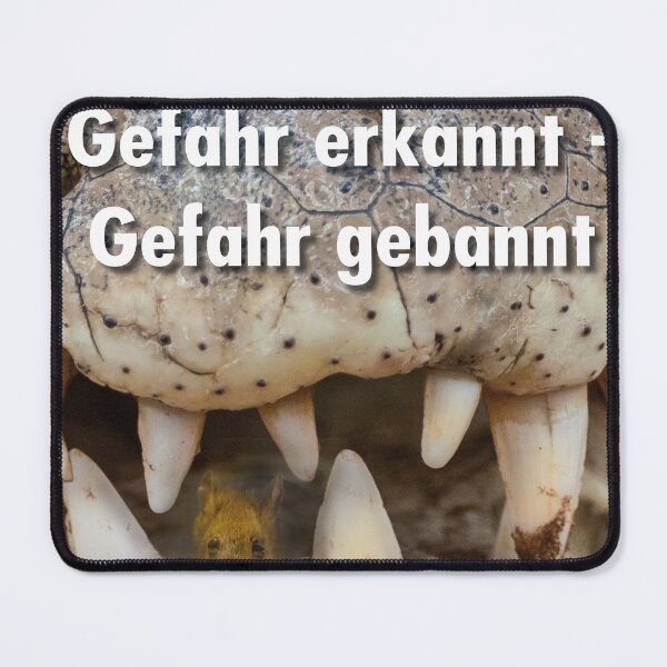 Item preview, Danger recognized - danger averted designed and sold by Ingo Gerlach.