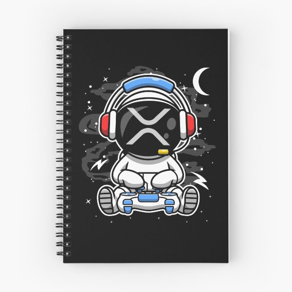 Item preview, Astronaut Gamer Ripple XRP Coin To The Moon Crypto Token Blockchain Cryptocurrency Wallet HODL designed and sold by JaxonBrown.