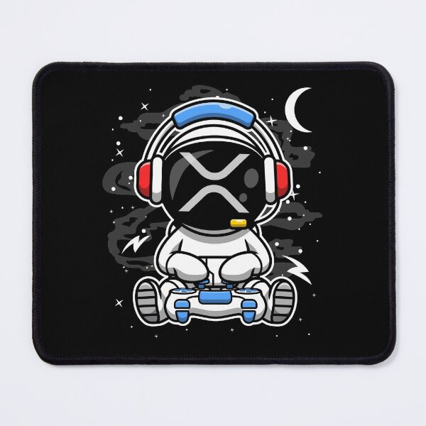 Item preview, Astronaut Gamer Ripple XRP Coin To The Moon Crypto Token Blockchain Cryptocurrency Wallet HODL designed and sold by JaxonBrown.