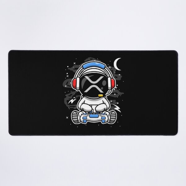 Item preview, Astronaut Gamer Ripple XRP Coin To The Moon Crypto Token Blockchain Cryptocurrency Wallet HODL designed and sold by JaxonBrown.