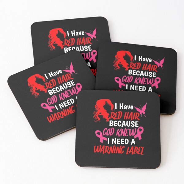 Item preview,  I Have Red Hair Because God knew I Need A Warning Label designed and sold by SarahMohanad.