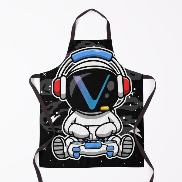 Item preview, Astronaut Gamer Vechain VET Coin To The Moon Crypto Token Blockchain Cryptocurrency Wallet HODL designed and sold by JaxonBrown.