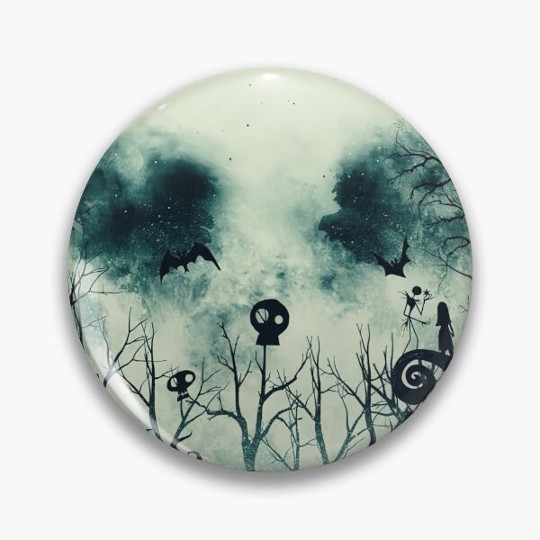 Item preview, Nightmare Before Christmas Moon designed and sold by CaliforniaStore.